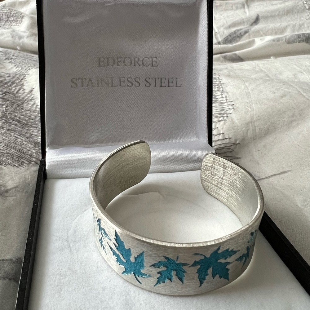 Pewter cuff bracelet